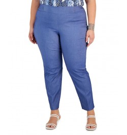 Plus Size Tummy Control Pull-On Slim-Leg Pants Hudson $16.22 Pants