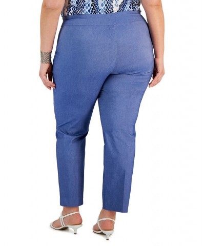 Plus Size Tummy Control Pull-On Slim-Leg Pants Hudson $16.22 Pants