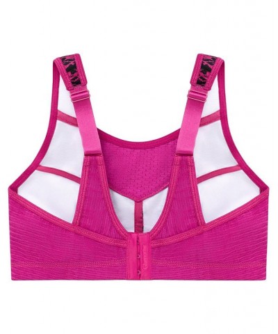 Women's Plus Size Sport Elite Performance Camisole Bra Fuchsia Print $25.46 Bras