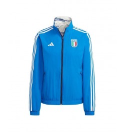 Women's Blue Italy National Team Anthem Reversible Full-Zip Jacket Blue $54.00 Jackets