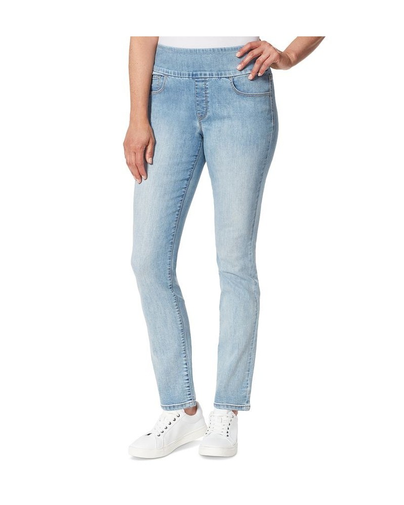 Women's Amanda Pull-On Slim-Straight Jeans Zermatt $17.09 Jeans