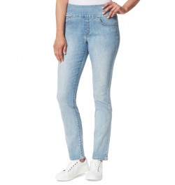 Women's Amanda Pull-On Slim-Straight Jeans Zermatt $17.09 Jeans