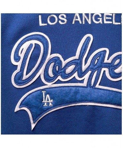 Women's Royal Los Angeles Dodgers Plus Size Side Split Pullover Hoodie Royal $33.20 Sweatshirts