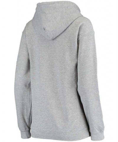 Women's Gray Los Angeles Chargers Fleece Full-Zip Hoodie Gray $28.70 Sweatshirts