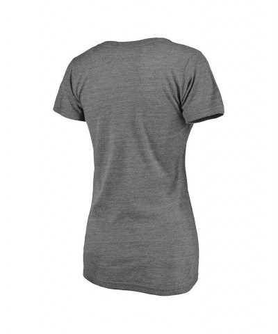 Women's Branded Heathered Gray Texas A M Aggies Vault Primary Logo V-Neck Tri-Blend T-shirt Heathered Gray $23.99 Tops