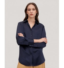 Women's SOS Shirt Blue $69.29 Tops