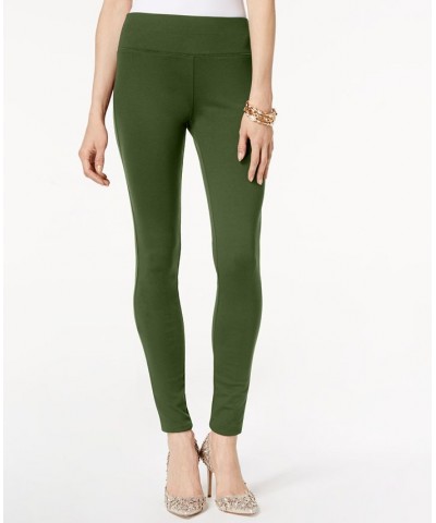 Women's Pull-On Ponte Pants Green $14.25 Pants