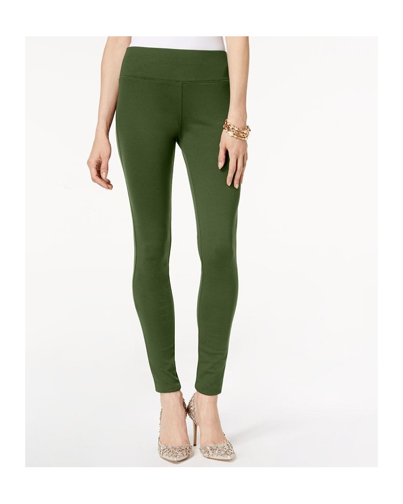 Women's Pull-On Ponte Pants Green $14.25 Pants