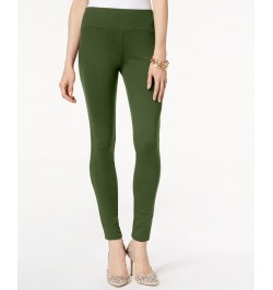 Women's Pull-On Ponte Pants Green $14.25 Pants