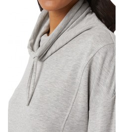 Women's Soft & Cozy Cowlneck Top Gray $13.13 Tops