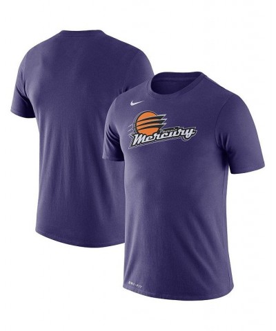 Women's Purple Phoenix Mercury Logo Performance T-shirt Purple $25.19 Tops
