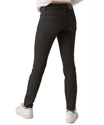 Women's Lizzie Low-Rise Skinny Jeans Clean Black $45.78 Jeans