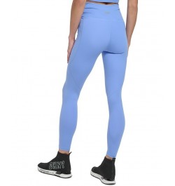 Crossover Balance Compression Super Soft Leggings Blue $19.48 Pants