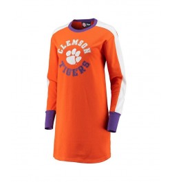 Women's Orange Purple Clemson Tigers Hurry-Up Offense Dress Orange, Purple $25.80 Dresses