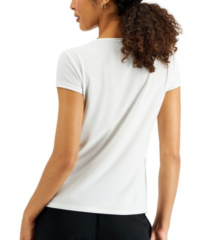 Women's Cowl-Neck Short-Sleeve Top Riviera $16.66 Tops