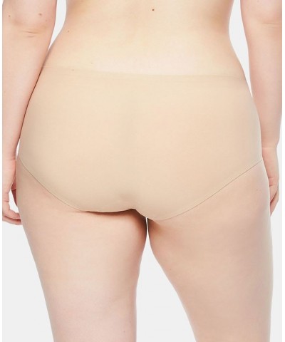 Women's Plus Size Soft Stretch One Size Full Hipster Underwear 1134 Online Only Ultra Nude $16.20 Panty