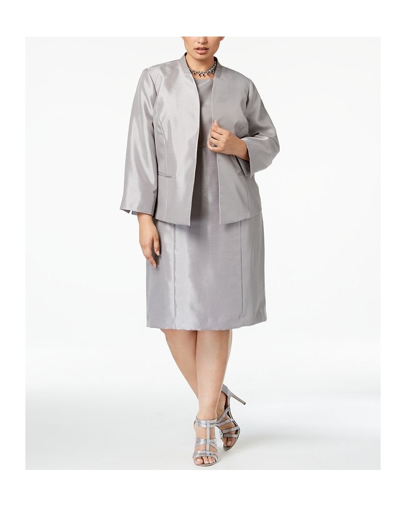 Plus Size Flyaway Dress Suit Wild Dove $51.00 Suits
