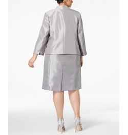Plus Size Flyaway Dress Suit Wild Dove $51.00 Suits