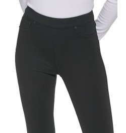Women's High-Rise Pull-On Pants Black $25.97 Pants