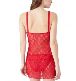 Lace Kiss Lingerie Chemise Nightgown 914282 Red $14.62 Lingerie